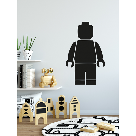 Muursticker - Lego minifiguur